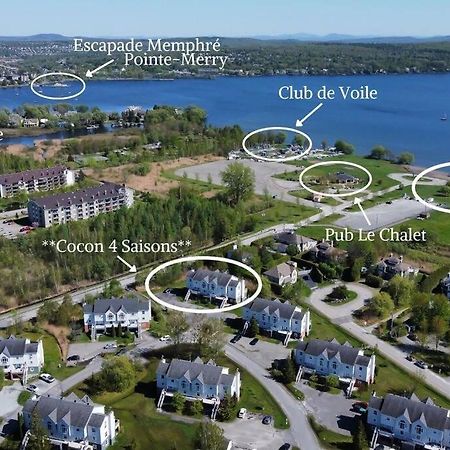 *Nouveaute* Foyer Au Bois, Plage, Montagne Et + Magog Dış mekan fotoğraf